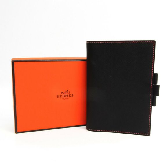 Hermes Agenda A6 Planner Cover Black, Red Color